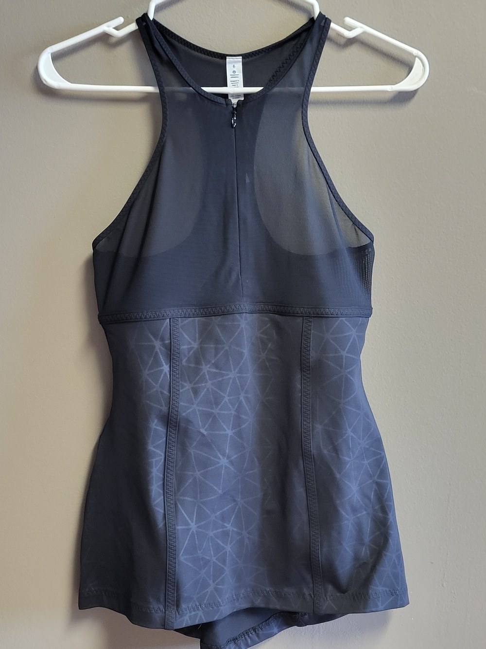 lululemon athletica Black Pedal Pace Athletic Tank Dream Catcher